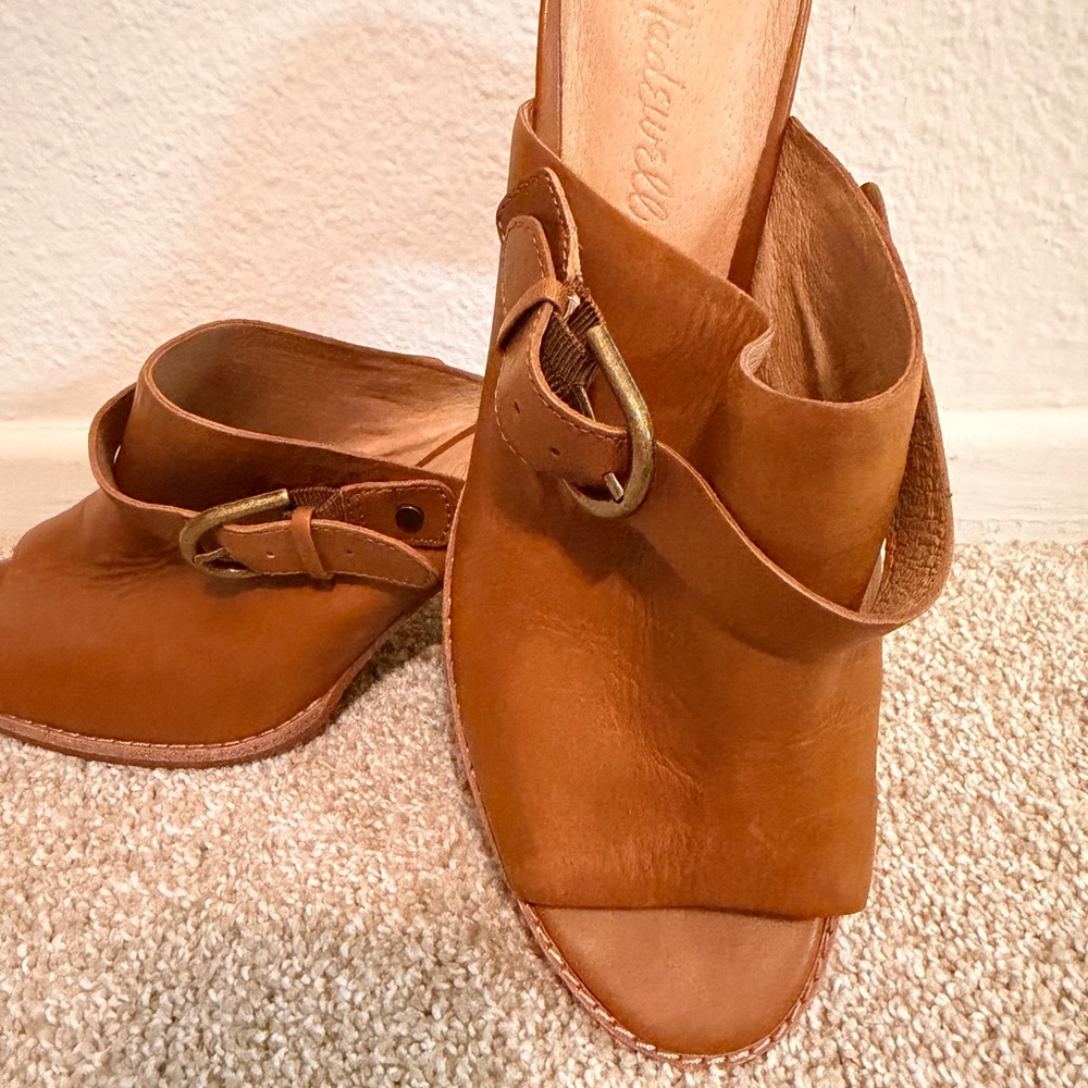 Madewell Riley Convertible Slingback Mules - Picture 3 of 7